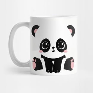 Cute Seated Panda Mug